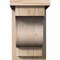 Ekena Millwork Newport Smooth Corbel w/Backplate, Douglas Fir, 7 1/2"W x 12"D x 12"H COR08X12X12NEW01SDF - alternate 4